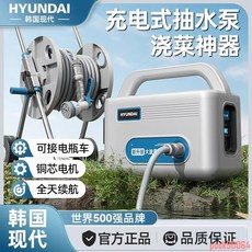 【高效灌溉】澆菜神器 澆水機 農村家用灌溉 澆花地 自動戶外抽水泵 菜園澆水神器, 1個, 100C款】鋰電水泵15節電池+50米管
