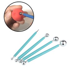 찰흙 지점토 폴리머 클레이 도구 공예 툴 4종 kou+530UU