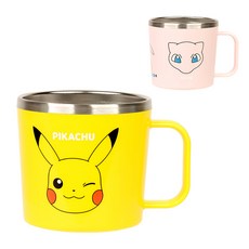 포켓몬스터 컵 [식기세척기용스텐-8096], 뮤, 1개, 380ml