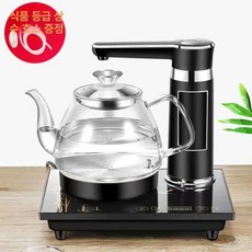 물 전자동 포트 공급 없음 밥솥 스테인리스 전자기, 스타라이트 블랙 전자동 회전 급수 C