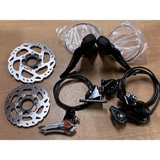 Shimano 105 R7020 ST-R7020 油壓碟煞把手組 BR-R7070卡鉗碟煞 RT70碟片, 1個, BR-R7070卡鉗油壓碟煞+碟盤