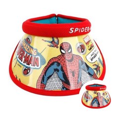 스파이더맨 남아 키즈썬캡 레드 아이모자