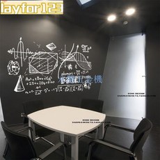 數學幾何公式牆貼 教室佈置裝飾貼紙, 深灰色/小, 1個