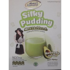 Mom's Recipe 실키 인스턴트 푸딩 아보카도 155 gr, 155g, 1개