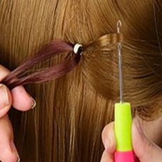 소보보 바늘고리 실끼우기