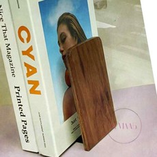 엠비아5 원목 북엔드 책칸막이 스퀘어형 책파티션