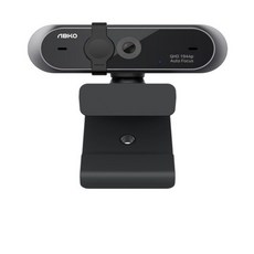 앱코 QHD 웹캠 APC930U, (ABKO 공식인증점) APC930U 블랙