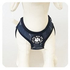 SB수빈스토어 조끼타입 하네스 셋트 밀리터리 블랙 S 강아지목줄하네스 강아지하네스줄 소형견가슴줄