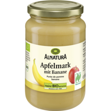 알나투라 Alnatura 사과 바나나 퓨레 네이처랜드 친자연, 1개, 360g