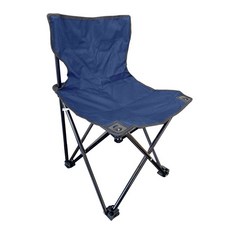 楓葉輕便折疊椅 戶外露營休閒椅, 中號-深藍色, 1個