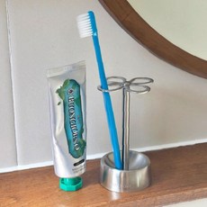 세면대 정리 욕실 스탠드 수납 위생 칫솔 거치 홀더 보관 용품 스테인리스, 1개, 상세페이지 참조