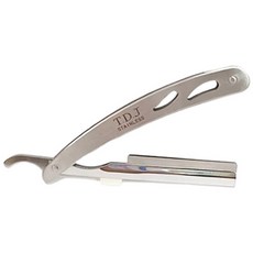 TDJ不銹鋼削刀架 剃刀架 雙用刀架 輕巧便利 男士修容 理髮廳專用, TDJ不鏽鋼削刀架