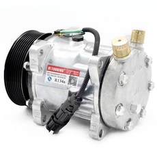 산덴 SD7H15 8117 6008 자동차 에어컨 컴프레서 24V (MAN 트럭 TGA E2000 51779707006 81619066012 용)