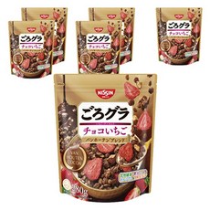 NISSIN 日清 CISCO草莓巧克力格蘭諾拉麥片, 6個, 280g