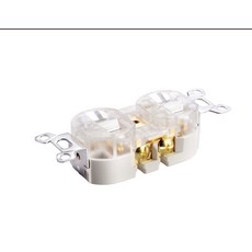 FURUTECH FPX (G) 純銅鍍金音響級電源插座 附不鏽鋼面板, 1個