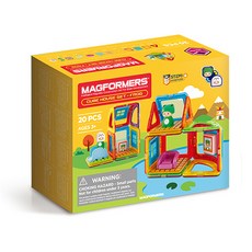 맥포머스 큐브하우스 개구리 20PCS, 1개