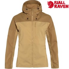 Fjallraven 北極狐 Abisko Midsummer 女款軟殼防風外套 沙丘褐/蕎麥棕 XS