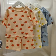 아가방 NC엑스코점 30% 강추! 부드럽고 신축성 좋은! 외출용으로 입어도 좋을! 오버핏으로 편하고 시원하게 입을수 있는 케라 레모니 토메이 7부상하! 실내복! 라운드내의