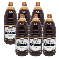 업소용 경양식 돈까스소스 1.9kg 대용량 돈카츠 양념, 6개