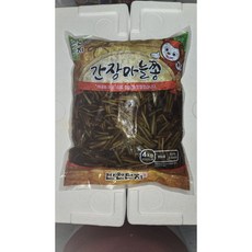 간장마늘쫑 4kg/반찬단지, 4kg, 1개