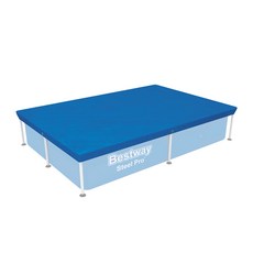 BW 58103 사각 기둥 풀장 덮개 224cm풀장덮개물풀장, 블루, 1개