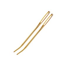 크롤링 바늘을 가진 20pc 곡선 바늘 스웨터 스티치 바늘 스웨터와 호환 바늘을 가진 20PCS 곡선 바늘이 달린 바늘을 가진 20PCS 곡선 바늘, 골드