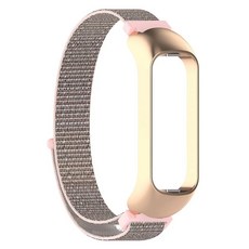 핏2 SMR220 스테인리스 밴드 스트랩 Fit2 시계 스틸, E. 핑크 샌드 색상에 로즈 골드 프레임