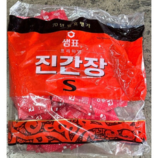 샘표 일회용 진간장 /맛/재래/저염/만능/소포장/대용량/업소용/식자재/요리재료/만두/회, 1개, 6ml