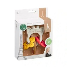 Sophie la girafe 香味環 嬰兒固齒器, 嗅覺啟蒙咬牙器, 1個, 長頸鹿