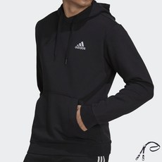 adidas 愛迪達 FCZY 春秋訓練抓絨連帽衫 黑色+PG繫繩