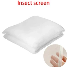 쿠쿠스토어 보호 과일 나무 온실 야채 곤충 그물 정원 터널 미세, 1)1.5x10m  Insect screen