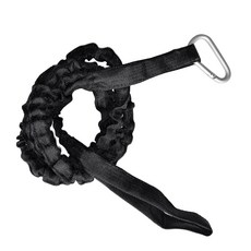 STK 헤비 듀티 내구성 패들 리드 낚시대 홀더 키퍼 노 번지 클립, 나일론, 블랙, 1개