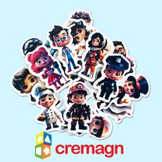 크레망 그림자석퍼즐 NEW직업 자석놀이 유아교구, 그림자석_NEW직업, 1개