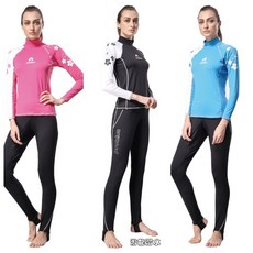 游龍潛水 PROBLUE 長袖萊卡衣褲 水母衣褲 防曬衣褲 - 潛水防曬必備, 上衣(粉色),M