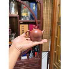 潮州朱泥手工七孔濾水將軍壺, 商品主圖, 1個