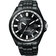 CITIZEN Eco-Drive 光動能電波對時錶 (男錶) 黑色
