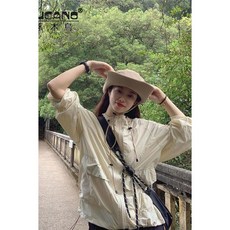 時尚潮流百搭山系防曬衣女，夏季輕薄透氣防紫外線戶外出行首選