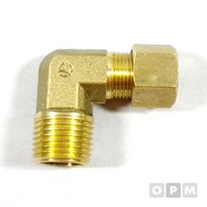 JA)신주 링엘보 3/8x3/8, 1개