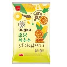 삼립 약과 초당 옥수수 미니 꿀 약과, 500g, 3개