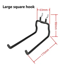 블랙 페그보드 후크 헤비 듀티 전동 공구 홀더 다기능 벽걸이 전기 드릴 벽 정리대, 05 C