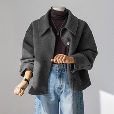 안나앤플러스 A. 지안 헤링본 코트[코트D0926I02] 빅사이즈