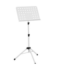 악보 스탠드 보면대 철제 접이식 음악 휴대용 피아노 파스텔 예쁜, F. 흰색 스펙트럼 테이블  스탠드