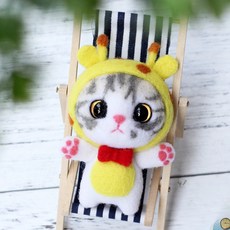 치프몰 양모펠트 DIY 패키지 세트, 1개