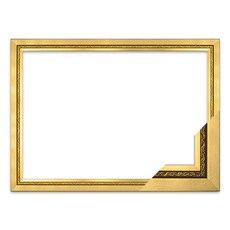 보석십자수 패브릭형 액자 40x50 고급형 그레이스 골드 (아크릴 보호필름-스티커판 포함), 1개