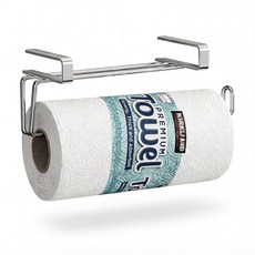 마마조아 무타공 스텐 304 키친타올 걸이, 1개, 실버