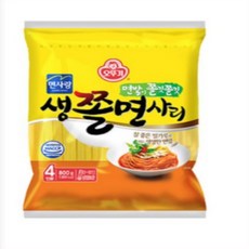 면사랑 생쫄면 사리, 800g, 2개