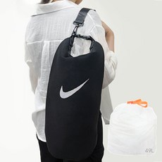 나이키 수영가방 스우시 메쉬 슬링백 물놀이 방수가방(멀티백 포함), NESSC156-001