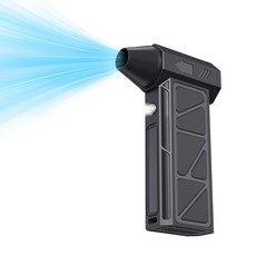 강력 무선 차량용 청소기 에어건 2in1 캠핑 차량 가정 겸용, 블랙