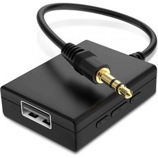 ANDTOBO USB AUX 오디오 어댑터 3.5mm 수 암 차량에서 메모리 스틱으로 음악 재생용 256000, ANDTOBO USB-AUX 오디오 어댑터 3.5mm