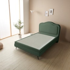 [가보건강침대] 가보세라믹스침대 싱글 S올리비아, 아이보리+그린